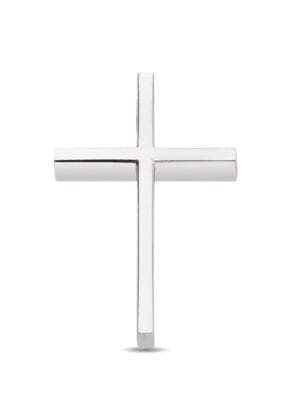 Printezis Fine Jewellery Σταυρός Λευκόχρυσος Κ18 07-014-0504
