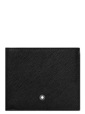A practical accessory with the refined look of a modern classic, this Saffiano-printed wallet can accommodate up to eight credit cards with dedicated slots. Its sleek, compact silhouette subtly accommodates further storage in the form of two banknote compartments and two additional pockets.