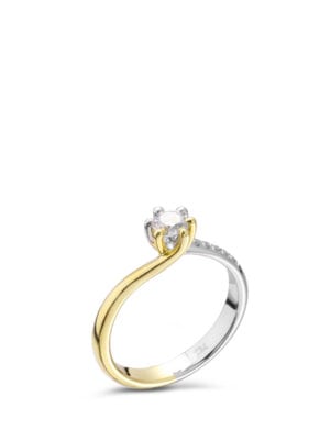 printezis monopetro daxtilidi leukoxryso kai roz xryso k18 me diamanti 030ct