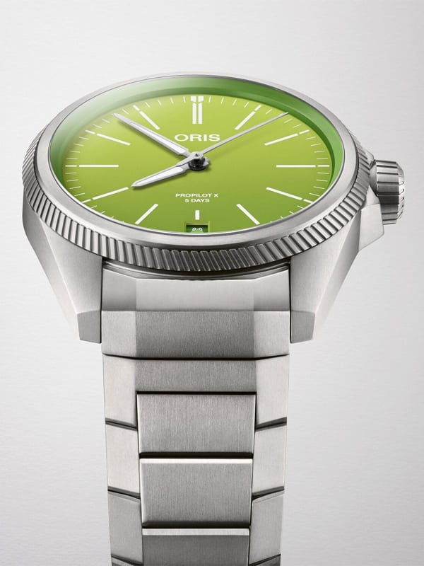 Oris ProPilot X Kermit Edition Automatic 0140077787157-Set