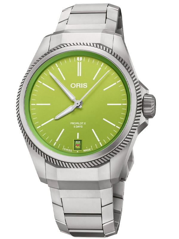 Oris ProPilot X Kermit Edition Automatic 0140077787157-Set