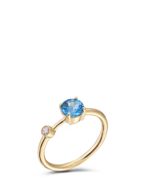 Δαχτυλίδι Χρυσό Κ14 με Ζιρκόν CDG14GO/11