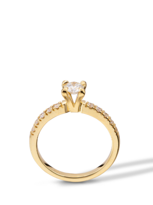 PRINTEZIS monopetro daxtilidi xryso k18 me diamanti 036ct MOG18MI/10