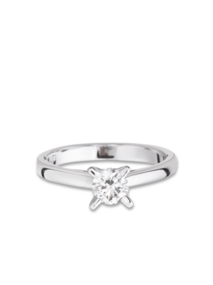 PRINTEZIS monopetro daxtilidi leukoxryso k18 me diamanti 043ct MOW18MI/60