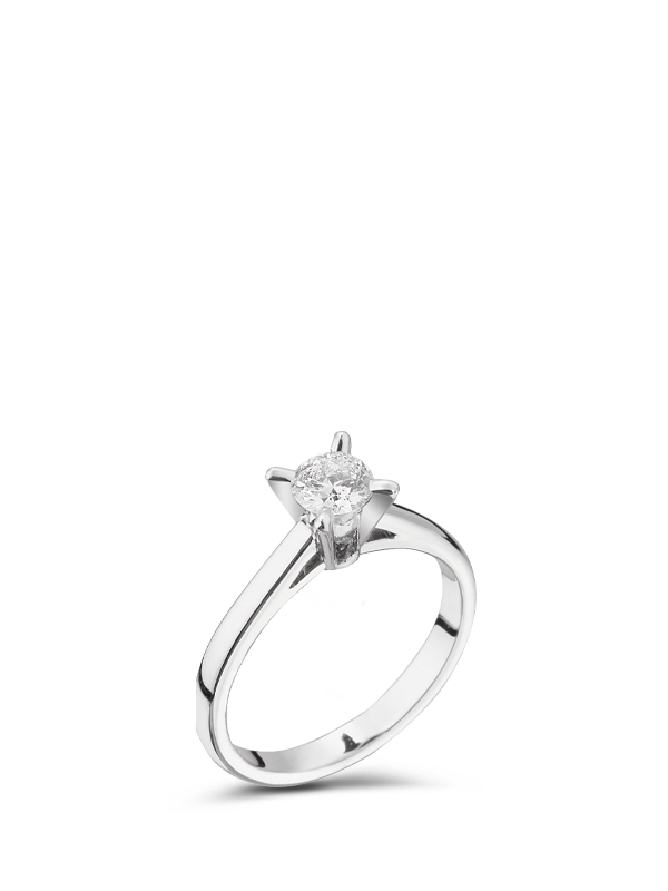 PRINTEZIS monopetro daxtilidi leukoxryso k18 me diamanti 043ct MOW18MI/60