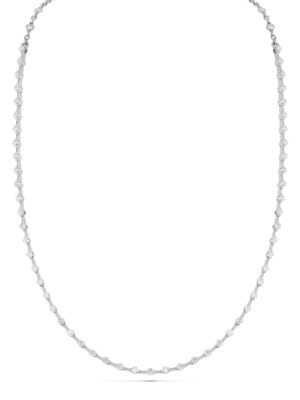 Casato Λευκόχρυσο Κολιέ Κ18 CL-318BT-W