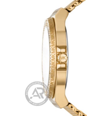 Michael Kors Lennox Gold-Tone Stainless Steel Mesh MK7335