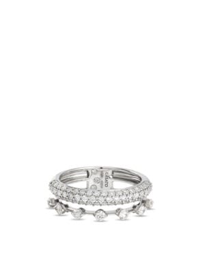 Casato Λευκόχρυσο Δαχτυλίδι Κ18 MX-1585BT-W