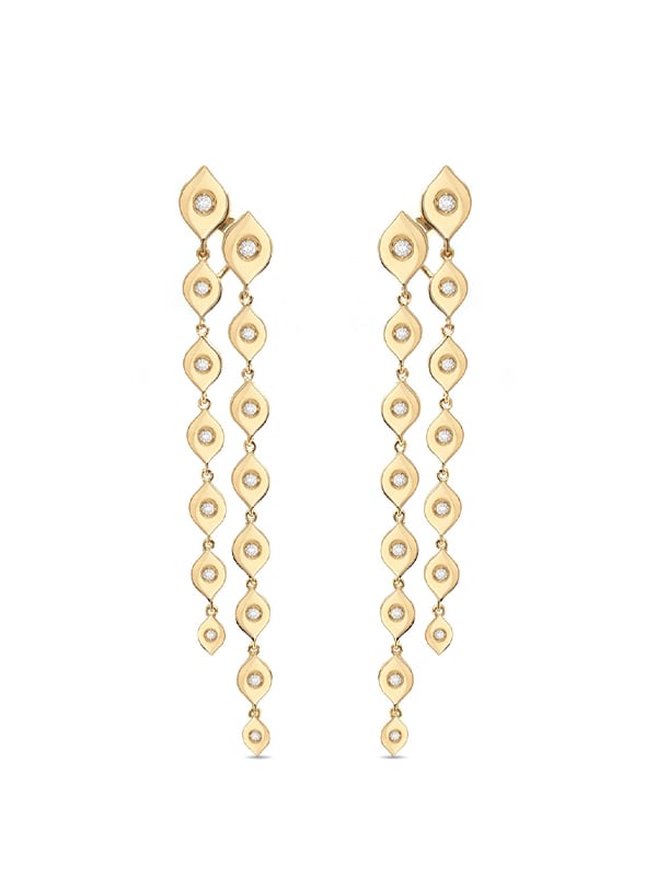 Casato Χρυσά Σκουλαρίκια Κ18 ORX-1383BT-Y