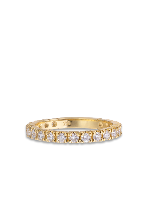 Printezis Fine Jewellery Δαχτυλίδι Χρυσό Κ18 με Διαμάντια DDG18MI/24