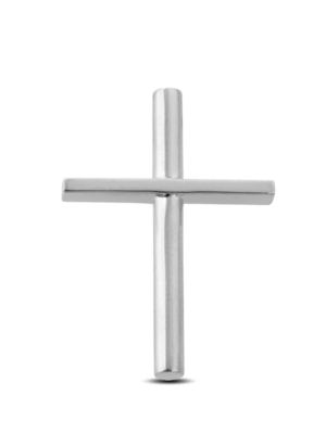 Printezis Fine Jewellery Σταυρός Λευκόχρυσος Κ14 SW14GO/13