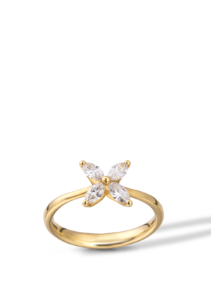 Δαχτυλίδι Χρυσό K18 με Διαμάντια DDG18OR/10