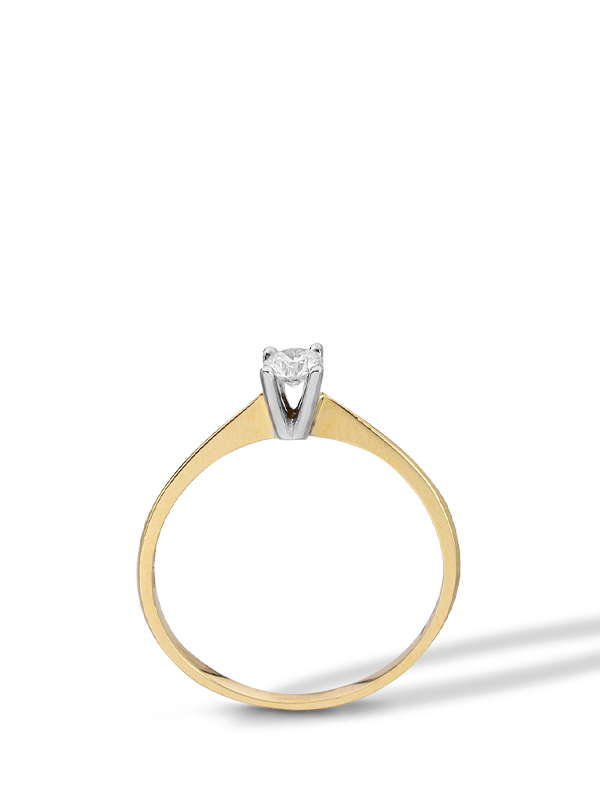 Printezis Fine Jewellery Μονόπετρο Δαχτυλίδι Χρυσό Κ18 με Διαμάντι MOG18KA/69