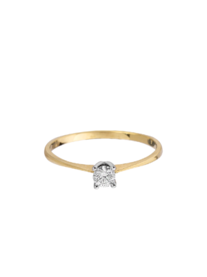 Printezis Fine Jewellery Μονόπετρο Δαχτυλίδι Χρυσό Κ18 με Διαμάντι MOG18KA/69