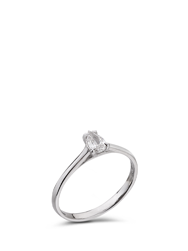 Printezis μονόπετρο με διαμάντι 011ct MOW18KA/67