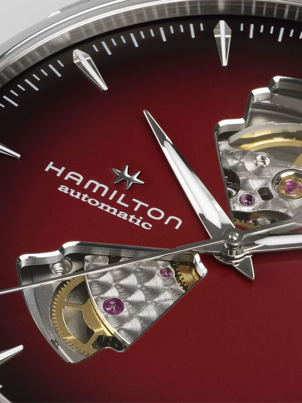 HAMILTON JAZZMASTER OPEN HEART AUTO H32675170