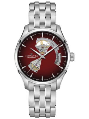 HAMILTON JAZZMASTER OPEN HEART AUTO H32675170