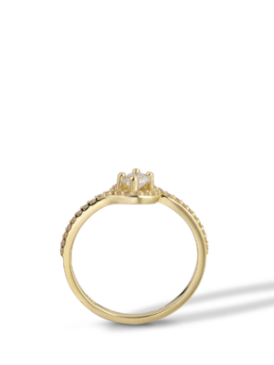 Δαχτυλίδι Χρυσό Κ14 με ζιρκόν CDG14OR/31