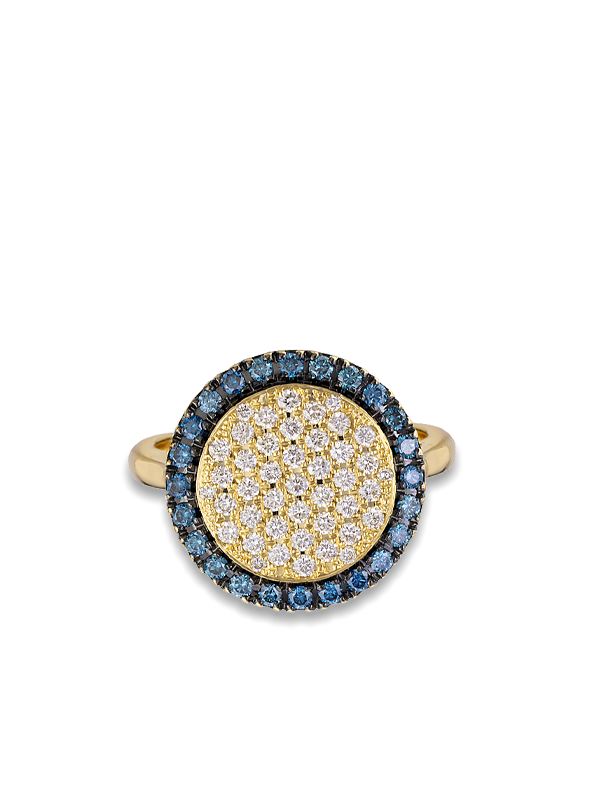 Printezis Fine Jewellery Δαχτυλίδι Χρυσό Κ18 με Διαμάντια DG18AR/11