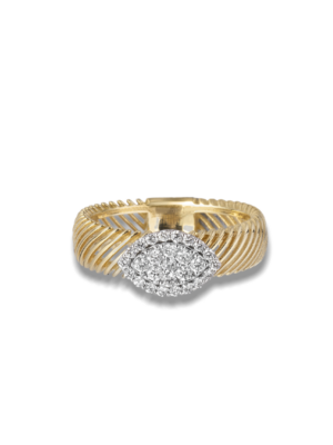 Printezis Fine Jewellery Δαχτυλίδι Λευκόχρυσο Κ18 με Διαμάντια DGW18ΚA/26