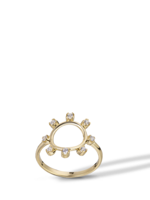 Δαχτυλίδι Χρυσό Κ14 με ζιρκόν CDG14GO/26