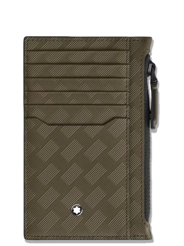 Card Holder 8cc with Zip in Extreme Leather